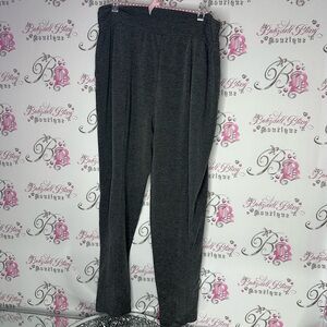 CES femme pants loose comfy jogger style straight leg Stylish Gray Trousers